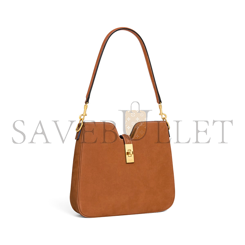 Ce1i*e small camille 16 soft bag in nubuck calfskin 120693gr5.02cm (24.5*21.5*5cm)
